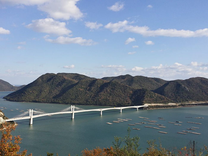 日生町の海(瀬戸内海)の写真