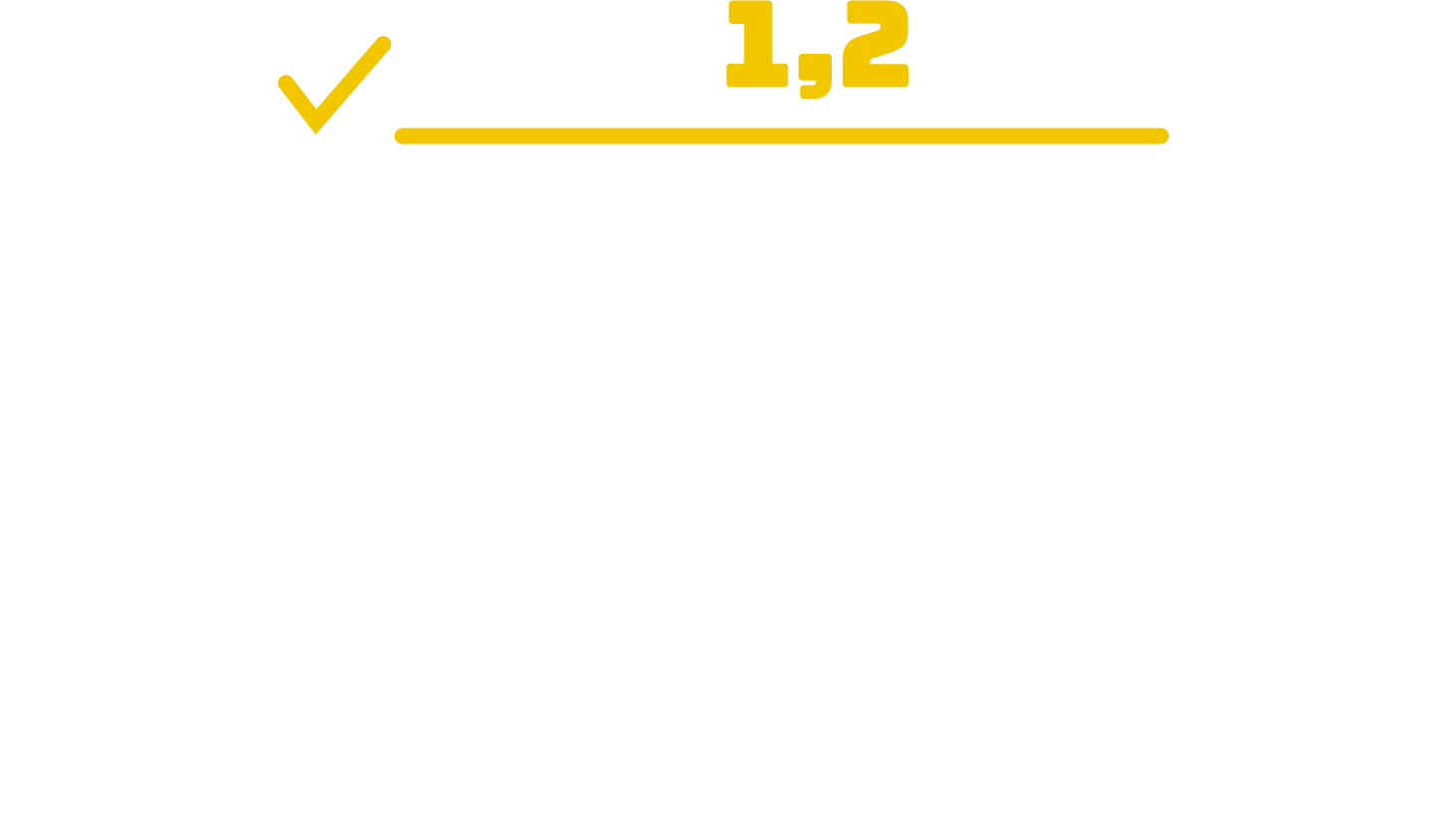 ステップ1と2の達成で1,500HOPポイント進呈
